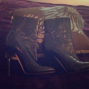 Beautifully kept Jimmy Choo Ankle Boot; needs new heel tap..price firm!